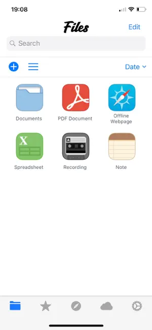 File Manager & Browser Screenshot 1