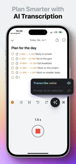 NotePlan - To-Do List & Notes Screenshot 1