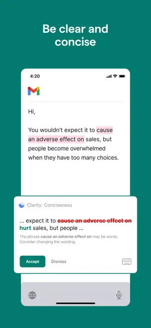 Grammarly: AI Writing Keyboard Screenshot 1