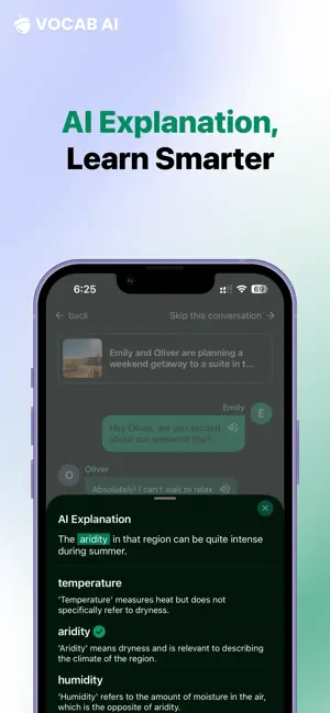 Vocab AI - Learn words with AI Screenshot 1