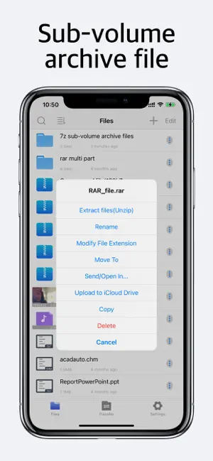 Unzip - zip file opener Screenshot 1
