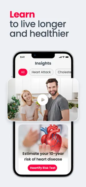Heartify: Heart Health Monitor Screenshot 2