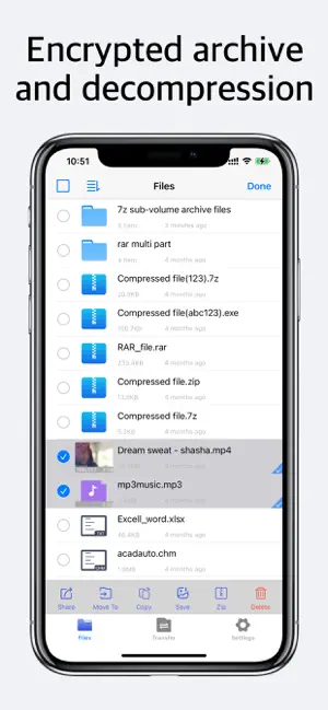 Unzip - zip file opener Screenshot 2