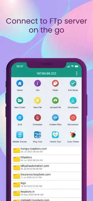 FTP Client - FTP Server Files Screenshot 2