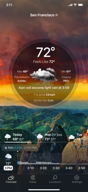 Weather Live° - Local Forecast Screenshot 5