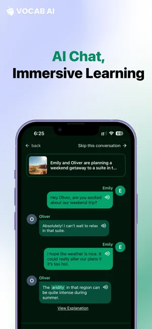 Vocab AI - Learn words with AI Screenshot 4