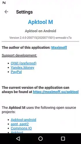 Apktool M Screenshot 1
