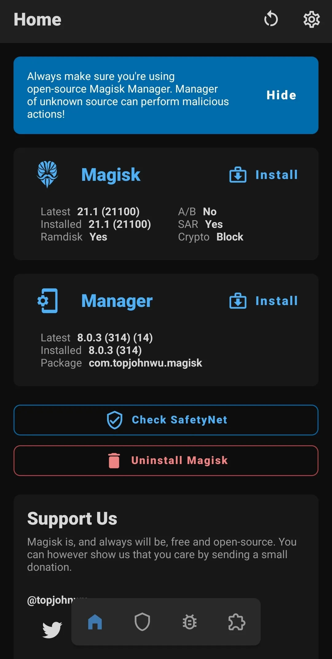Magisk Manager Screenshot 5