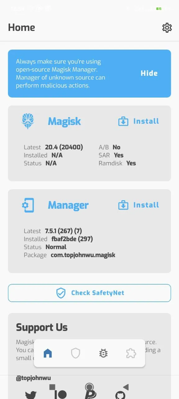 Magisk Manager Screenshot 2