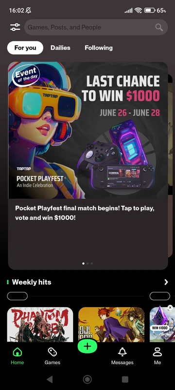 TapTap Screenshot 2