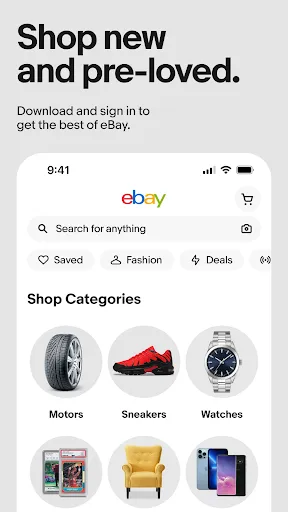 eBay online shopping & selling Screenshot 1