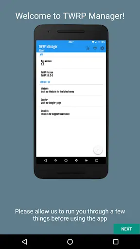 TWRP Manager (Requires ROOT) Screenshot 2