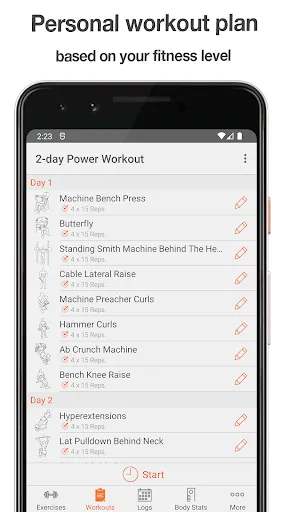 Fitness Point Screenshot 2