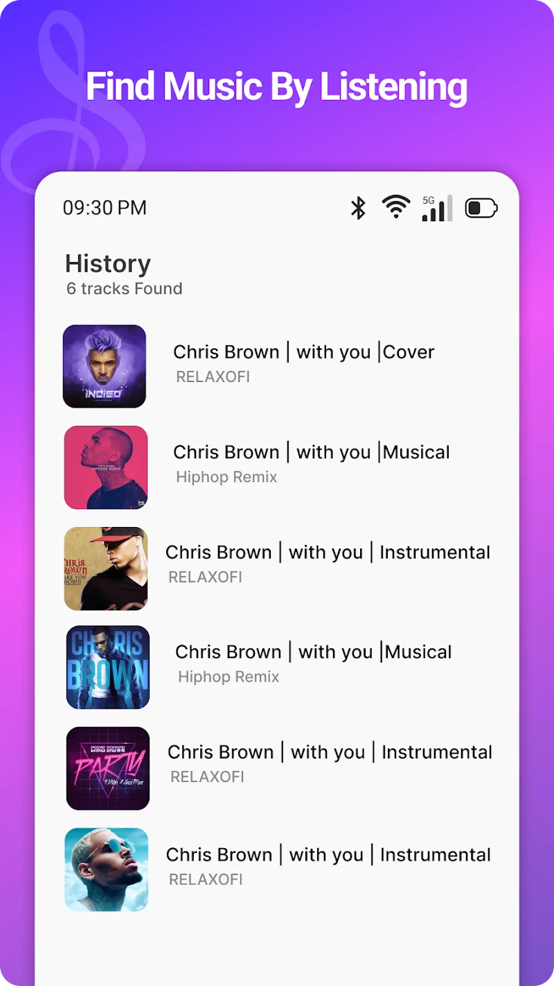 Music Player: Music Identifier Screenshot 3