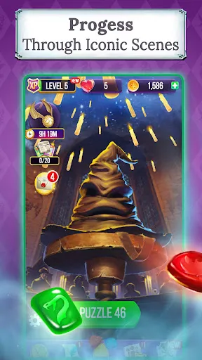 Harry Potter: Puzzles & Spells Screenshot 1