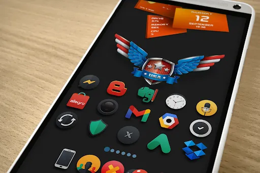 Darko - Icon Pack Screenshot 1