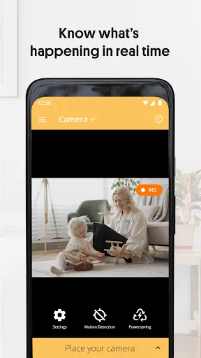 AlfredCamera Home Security app Screenshot 1