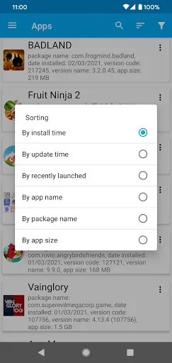 App Manager Screenshot 1