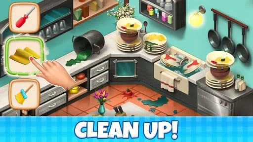 Manor Cafe - Match 3 Puzzle Screenshot 1