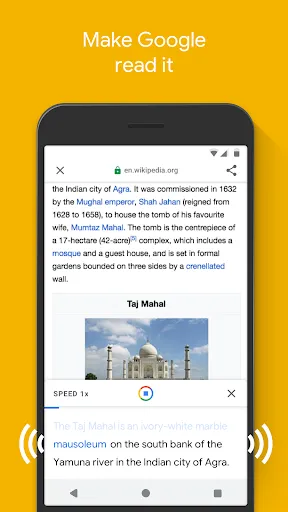 Google Go Screenshot 1