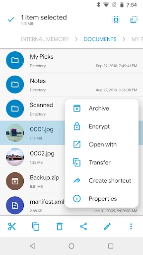 Solid Explorer File Manager Screenshot 2