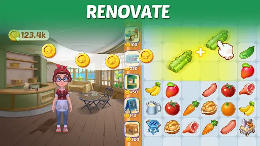 Merge Cooking:Theme Restaurant Screenshot 2