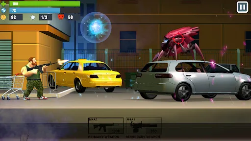 Metal Brother. 2D Offline Game Screenshot 3