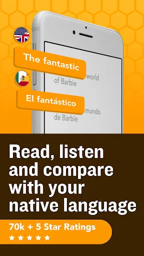 Beelinguapp Learn English and+ Screenshot 5
