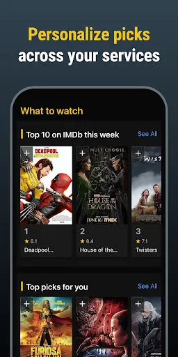 IMDb Movies & TV Screenshot 1