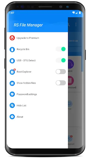 RS File Manager File Explorer Screenshot 3