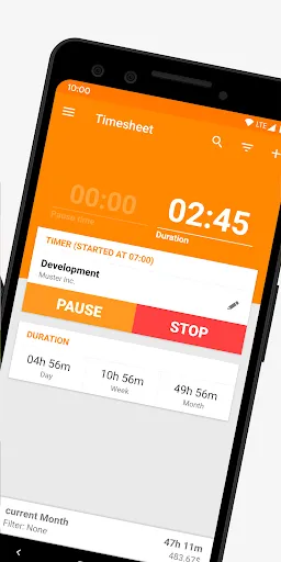 Timesheet - Time Tracker Screenshot 3