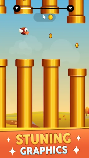 Flying Bird: Flap And Fly Game Screenshot 3