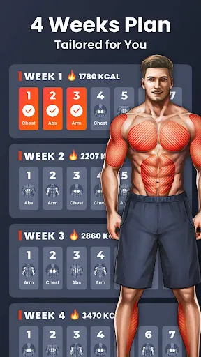 Home Workout - No Equipment Screenshot 3