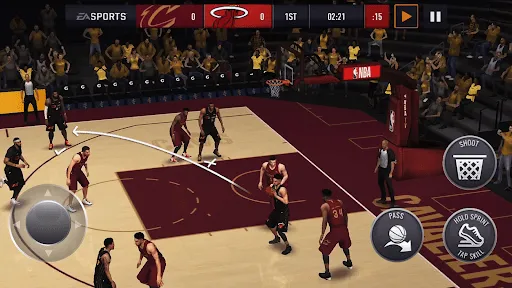 NBA LIVE Mobile Basketball Screenshot 1