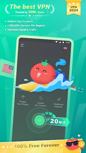 Tomato VPN | VPN Proxy Screenshot 5