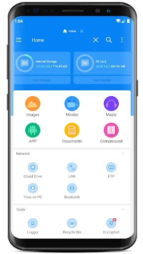 RS File Manager File Explorer Screenshot 2