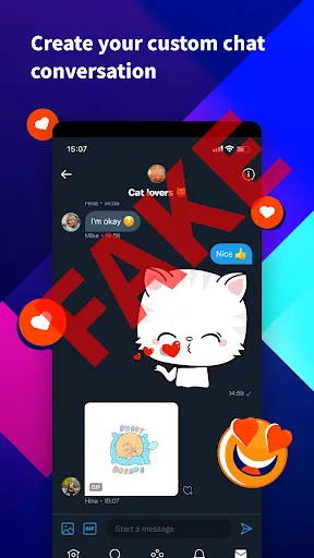 iFake: Fake Chat Messages Screenshot 4