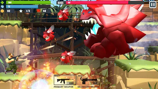 Metal Brother. 2D Offline Game Screenshot 2