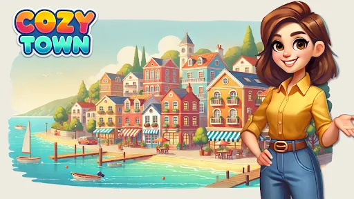 Cozy Town: Build Explore Game Screenshot 3