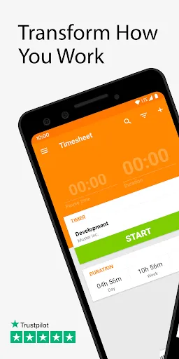 Timesheet - Time Tracker Screenshot 4
