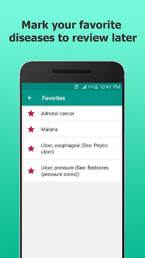 Diseases Treatments Dictionary Screenshot 2