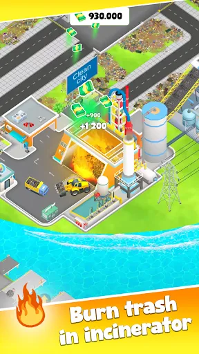 Trash Tycoon Idle business Screenshot 2