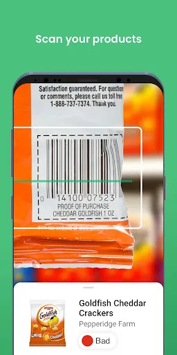 Yuka - Food & Cosmetic Scanner Screenshot 4