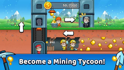 Idle Miner Tycoon: Gold & Cash Screenshot 5