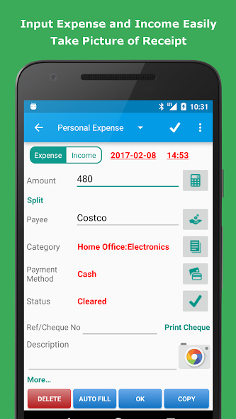 Expense Manager Pro Screenshot 2