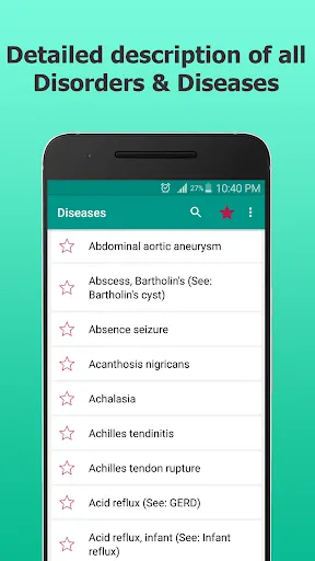 Diseases Treatments Dictionary Screenshot 4