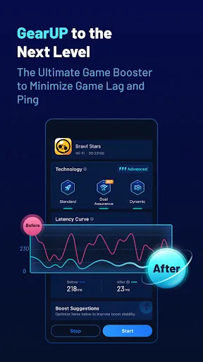 GearUP Game Booster: Lower Lag Screenshot 3