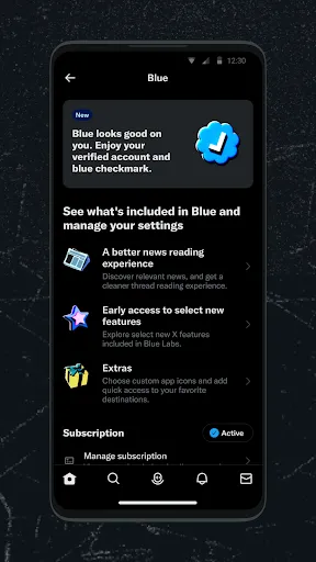 X Screenshot 3