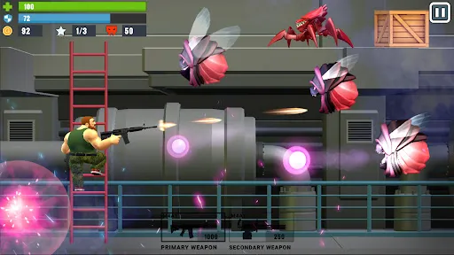 Metal Brother. 2D Offline Game Screenshot 4