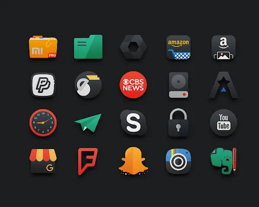 Darko - Icon Pack Screenshot 4